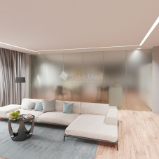 Раздвижная перегородка StekloMet серия Telescopic SM-032502.04 Раздвижная перегородка StekloMet серия Telescopic SM-032502.04