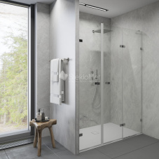 Душевая перегородка StekloMet серия Shower Piccolo SM-180301L Душевая перегородка StekloMet серия Shower Piccolo SM-180301L