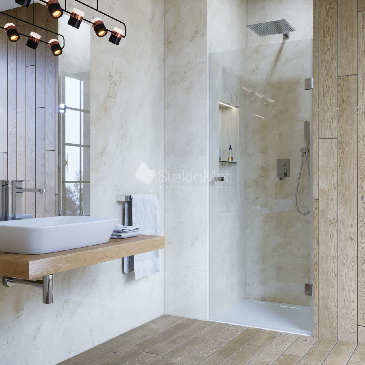 ������� ����� StekloMet ����� Shower Line SM-180102.03