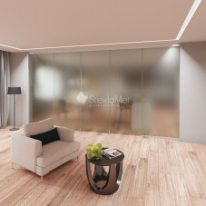 Раздвижная перегородка StekloMet серия Telescopic SM-032402.04 Раздвижная перегородка StekloMet серия Telescopic SM-032402.04