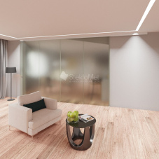 Раздвижная перегородка StekloMet серия Telescopic SM-032401.04 Раздвижная перегородка StekloMet серия Telescopic SM-032401.04