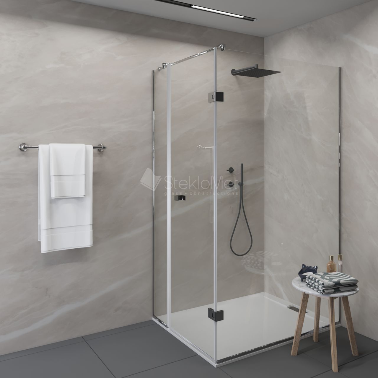 ������� ������ StekloMet ����� Shower Classic SM-090313.14