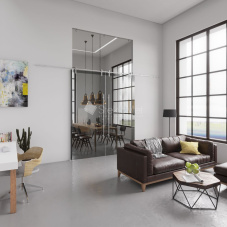 Раздвижная дверь StekloMet серия Slide Point SM-033201.05 Раздвижная дверь StekloMet серия Slide Point SM-033201.05