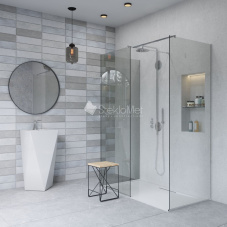 Душевая перегородка StekloMet серия Shower Basic SM-090321.01.4B Душевая перегородка StekloMet серия Shower Basic SM-090321.01.4B