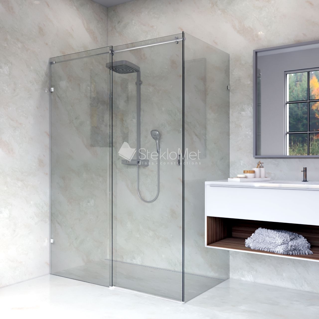 ������� ������ StekloMet ����� Shower BZ SM-090307.08