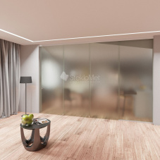 Раздвижная перегородка StekloMet серия Telescopic SM-032302.04 Раздвижная перегородка StekloMet серия Telescopic SM-032302.04