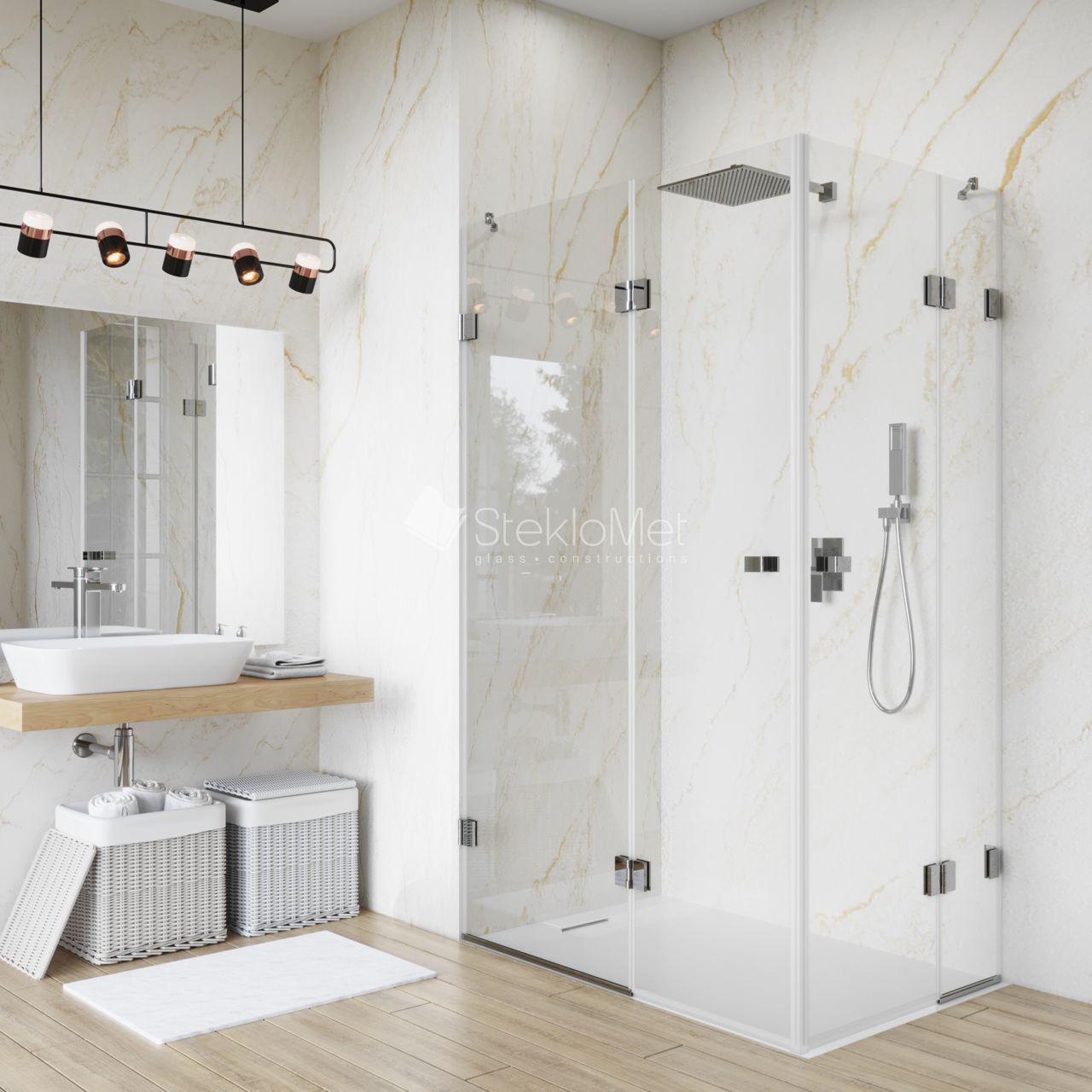 ������� ������ StekloMet ����� Shower Line SM-090403.03