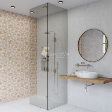 Душевая перегородка StekloMet серия Shower Basic SM-090210.02 Душевая перегородка StekloMet серия Shower Basic SM-090210.02