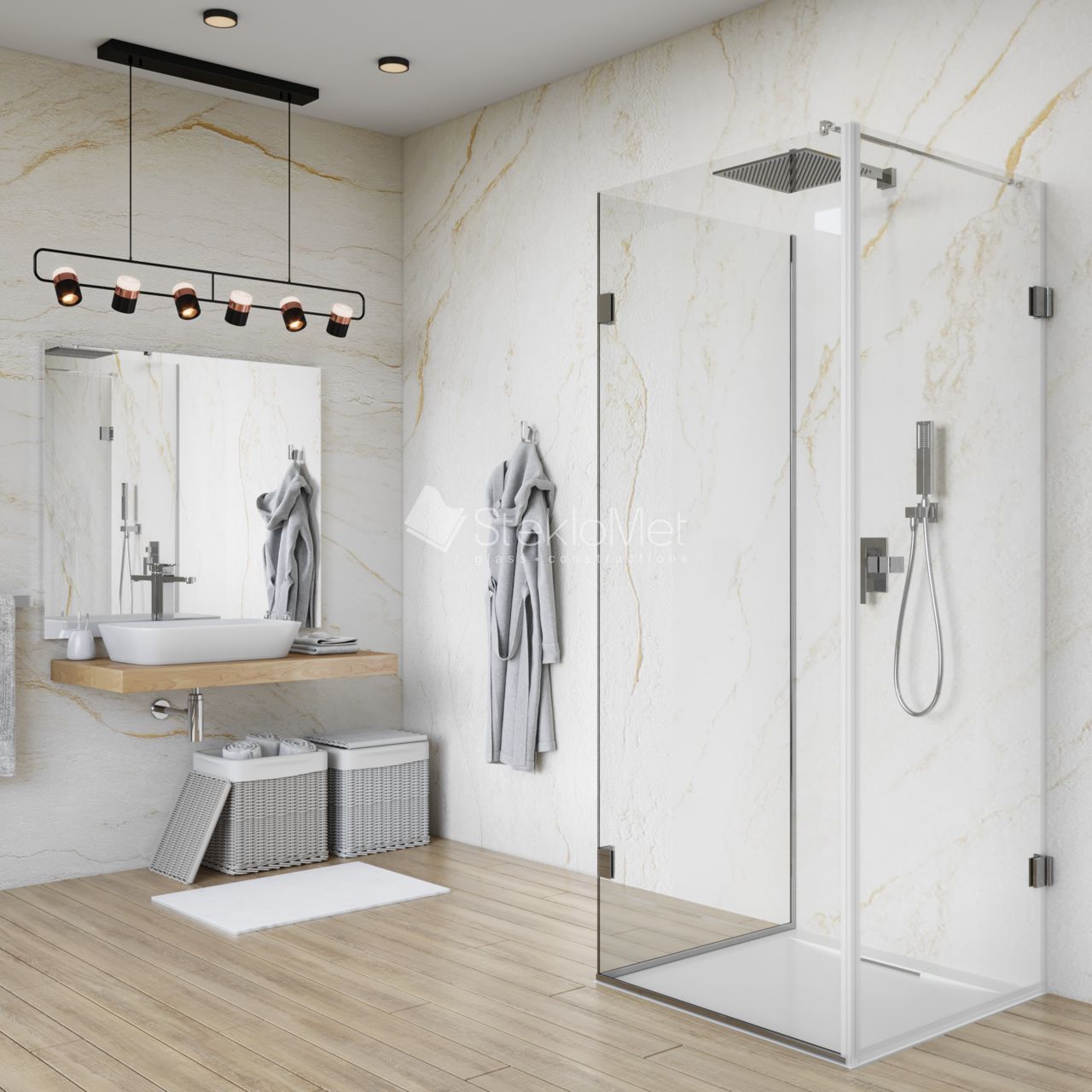 ������� ������ StekloMet ����� Shower Line SM-090317.03