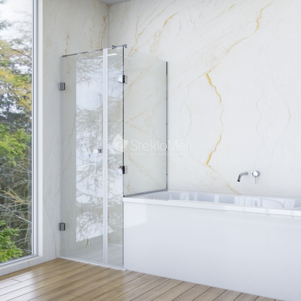 ������� ������ StekloMet ����� Shower Line SM-090326.03