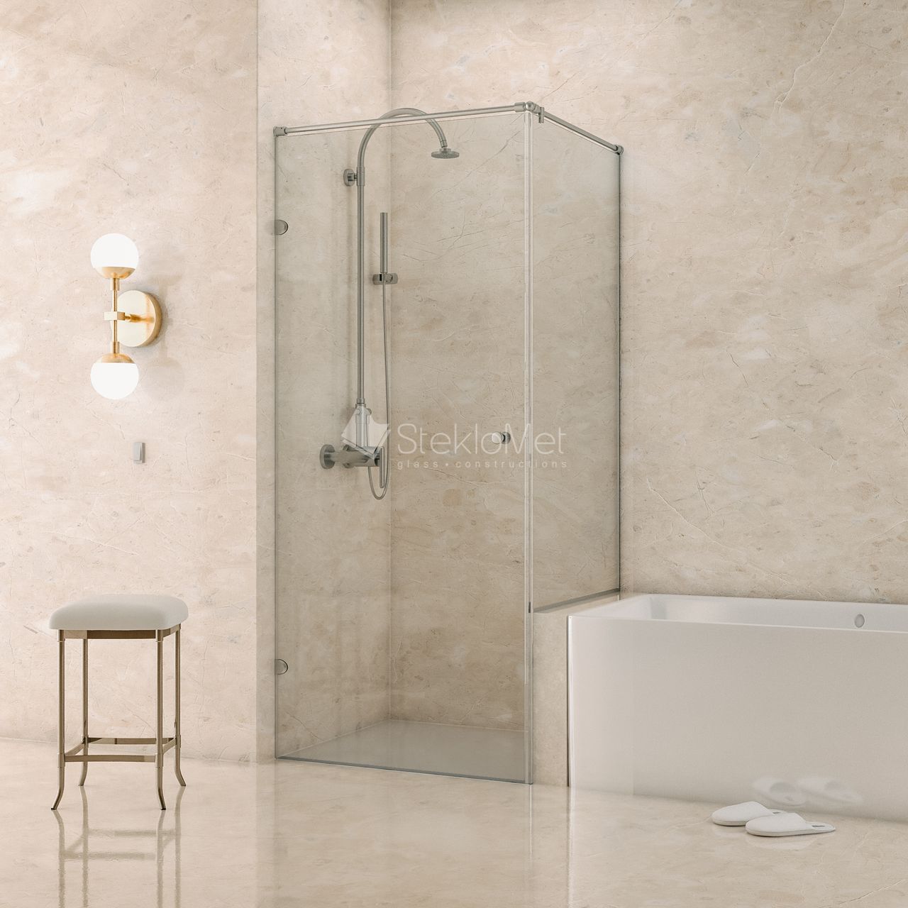 ������� ������ StekloMet ����� Shower Arc SM-090213.02