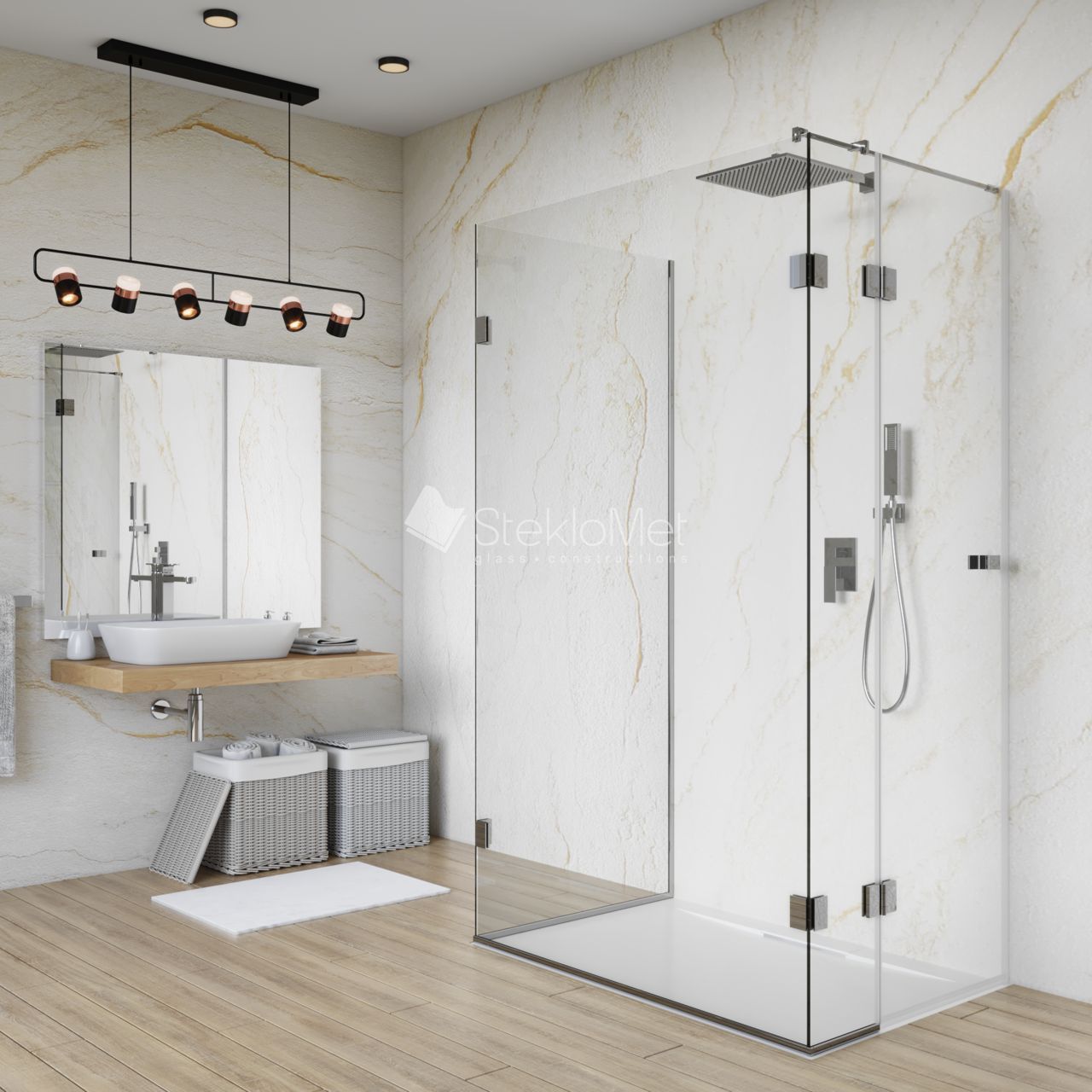 ������� ������ StekloMet ����� Shower Line SM-090415.03