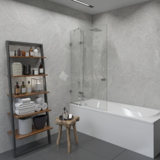 Шторка на ванну StekloMet серия Shower Piccolo SM-180205.13L Шторка на ванну StekloMet серия Shower Piccolo SM-180205.13L