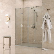 Душевая перегородка StekloMet серия Shower Arc SM-180402.02 Душевая перегородка StekloMet серия Shower Arc SM-180402.02