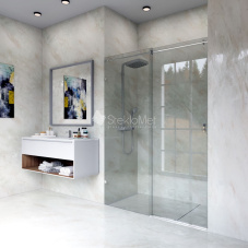 Душевая перегородка StekloMet серия Shower BZ SM-180202.08 Душевая перегородка StekloMet серия Shower BZ SM-180202.08