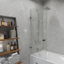 Шторка на ванну StekloMet серия Shower Piccolo SM-180106.13L Шторка на ванну StekloMet серия Shower Piccolo SM-180106.13L