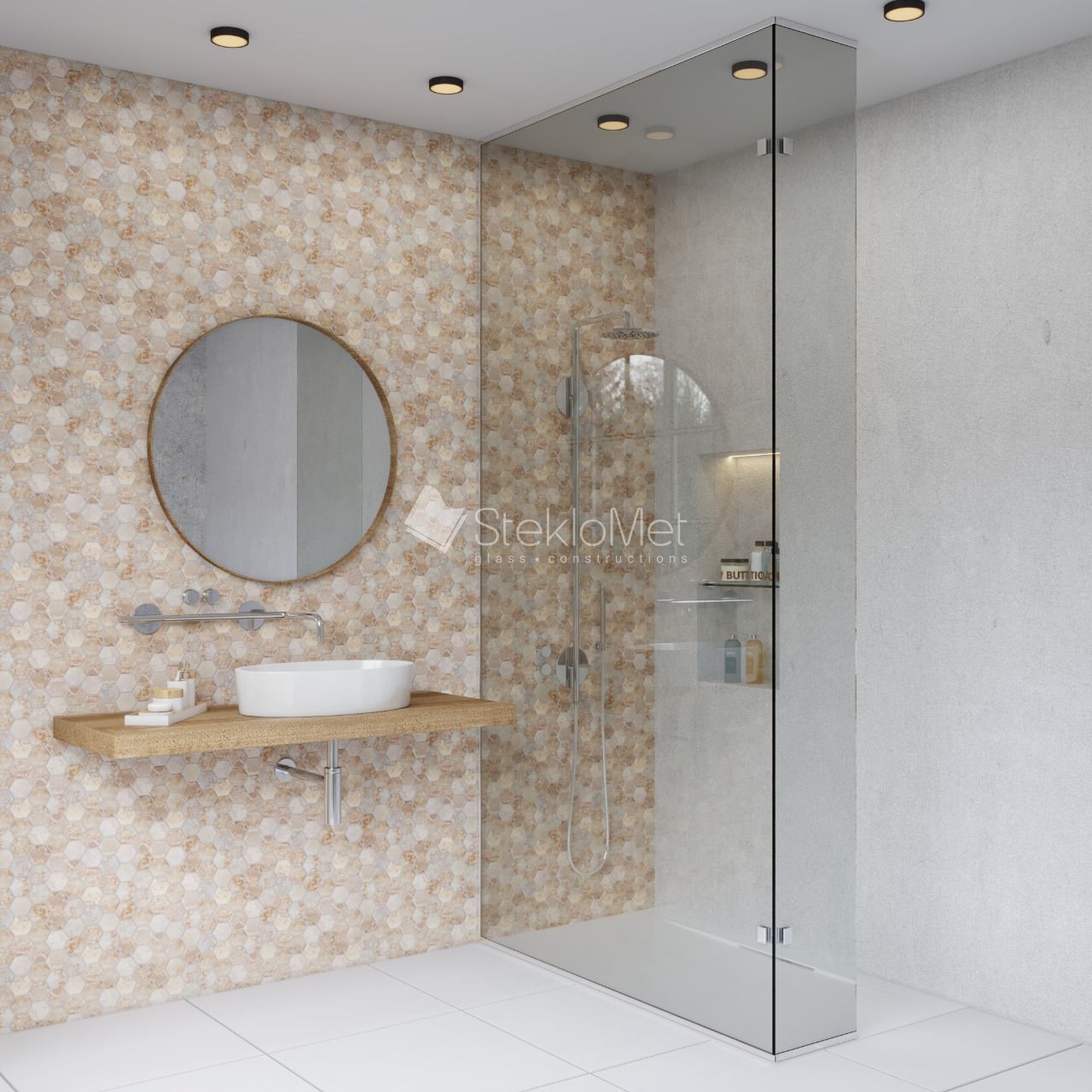 ������� ����������� StekloMet ����� Shower Basic SM-090208.02