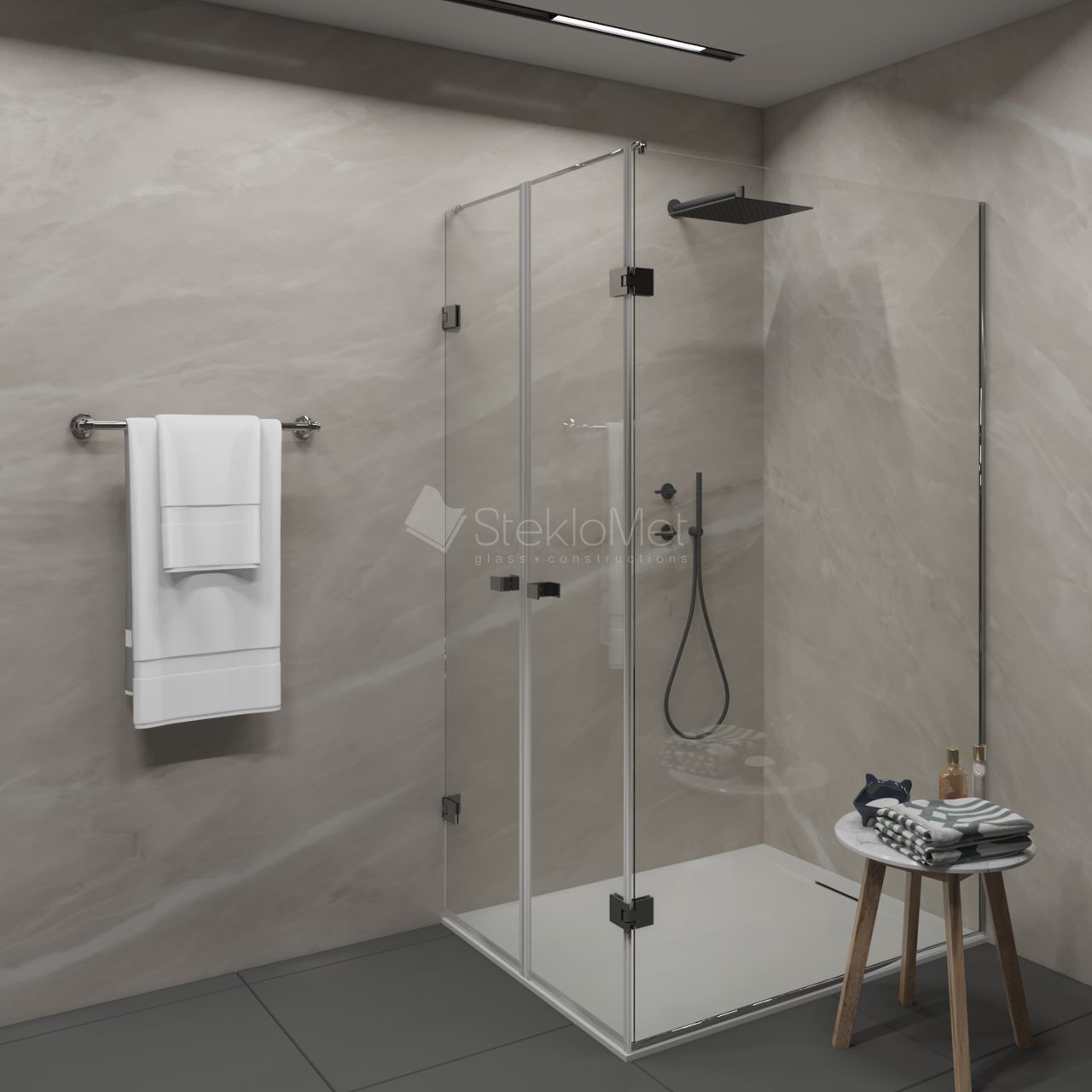 ������� ������ StekloMet ����� Shower Classic SM-090304.14
