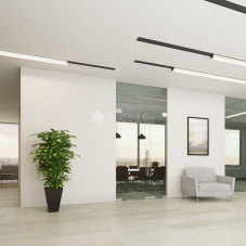 Стеклянная дверь маятниковая StekloMet серия Easy Universal SM-012202.10 Стеклянная дверь маятниковая StekloMet серия Easy Universal SM-012202.10