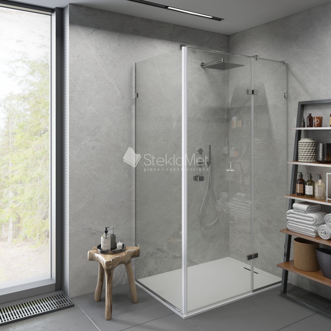 ������� ������ StekloMet ����� Shower Piccolo SM-090310.13R