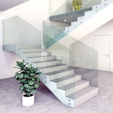 Ограждение из стекла StekloMet серия Railing SM-211201.01 Ограждение из стекла StekloMet серия Railing SM-211201.01