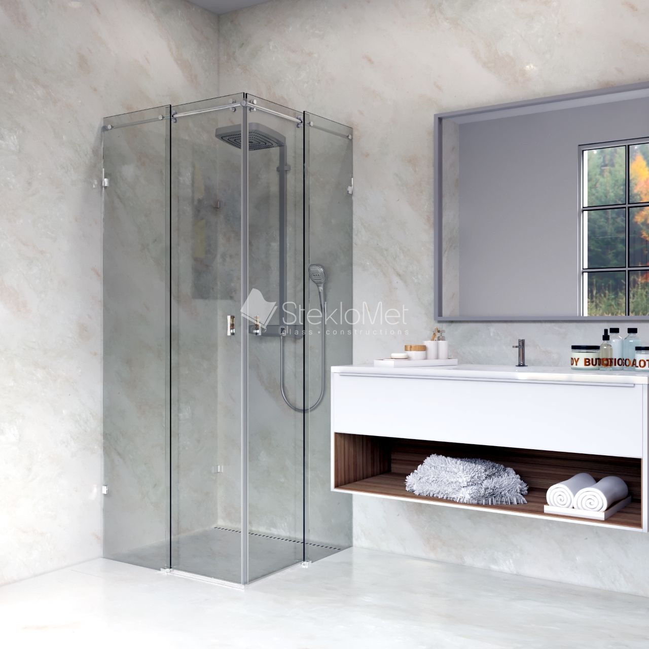 ������� ������ StekloMet ����� Shower BZ SM-090401.08