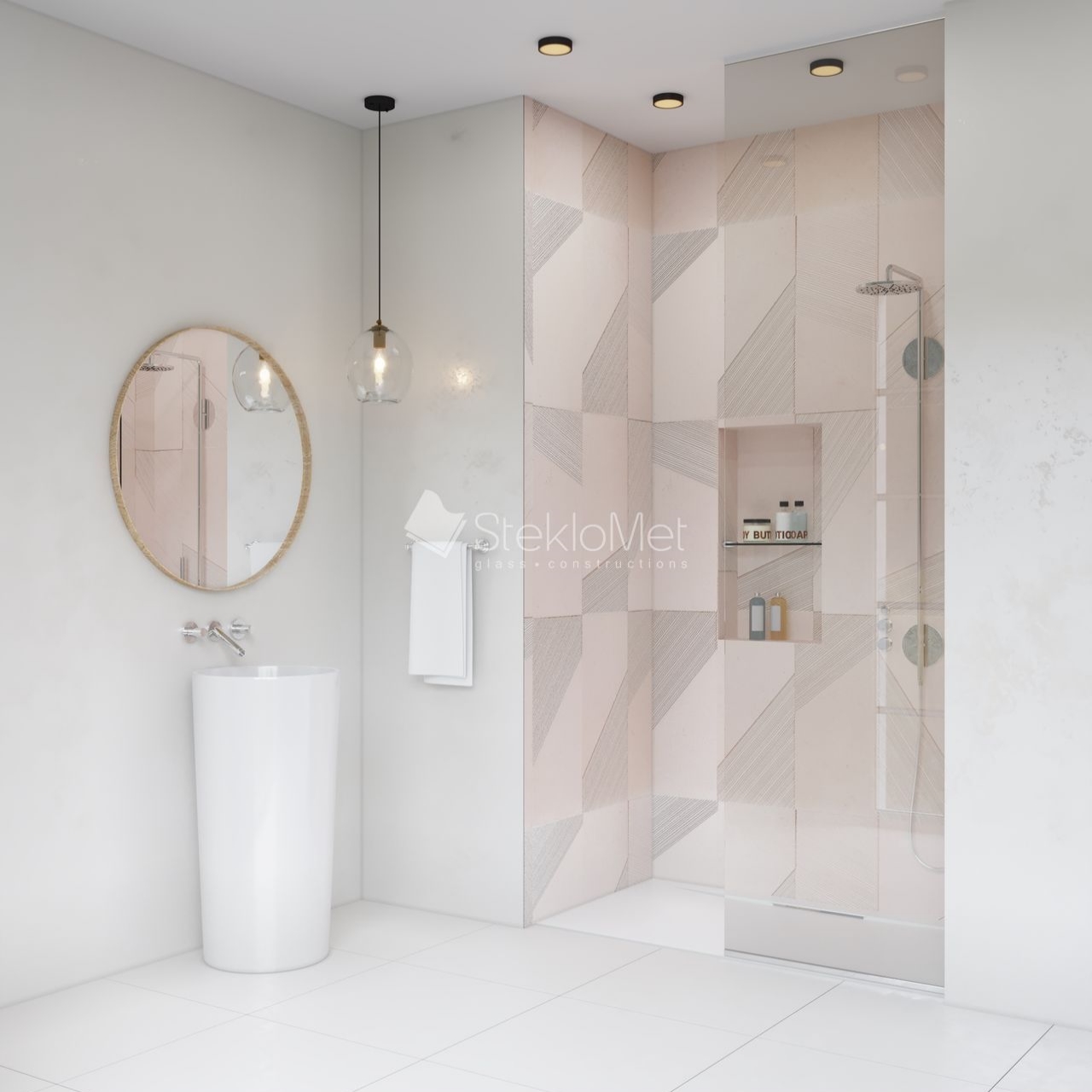 ������� ����������� StekloMet ����� Shower Basic SM-180103.02R