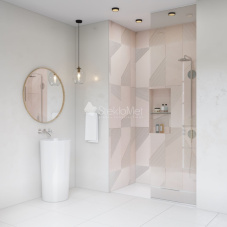 Душевая перегородка StekloMet серия Shower Basic SM-180103.02R Душевая перегородка StekloMet серия Shower Basic SM-180103.02R