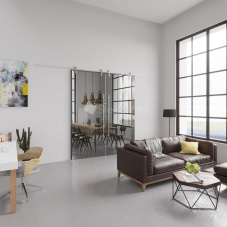 Раздвижная дверь StekloMet серия Slide Point SM-031201.05 Раздвижная дверь StekloMet серия Slide Point SM-031201.05