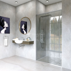 Душевая перегородка StekloMet серия Shower Piuma SM-180202.09R Душевая перегородка StekloMet серия Shower Piuma SM-180202.09R