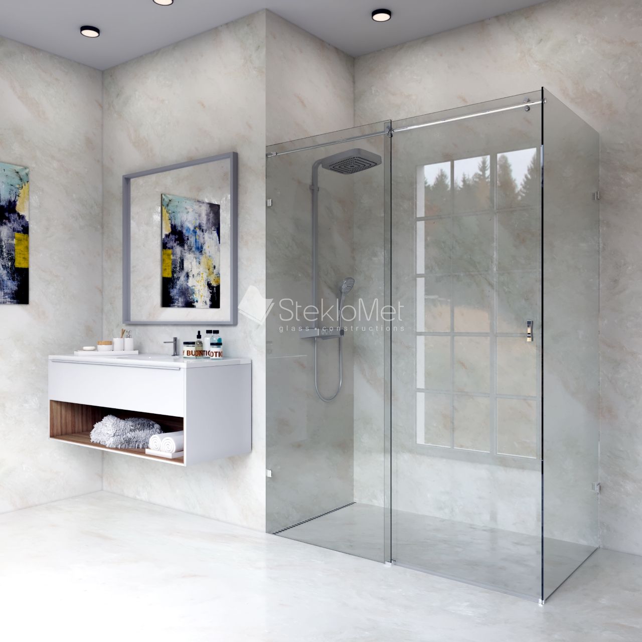 ������� ������ StekloMet ����� Shower BZ SM-090307.08