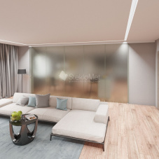 Раздвижная перегородка StekloMet серия Telescopic SM-032501.04 Раздвижная перегородка StekloMet серия Telescopic SM-032501.04