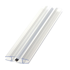 Профиль уплотнительный магнитный стекло-стекло 90 и 180гр. для стекла 6-8мм 2500мм SM-2232 Профиль уплотнительный магнитный стекло-стекло 90 и 180гр. для стекла 6-8мм 2500мм SM-2232