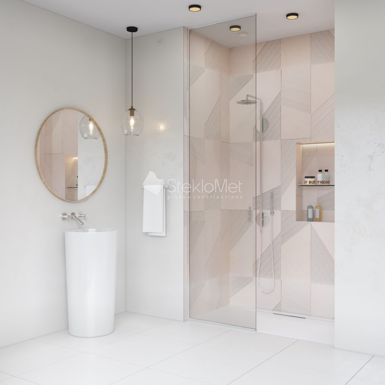 ������� ����������� StekloMet ����� Shower Basic SM-180103.02L