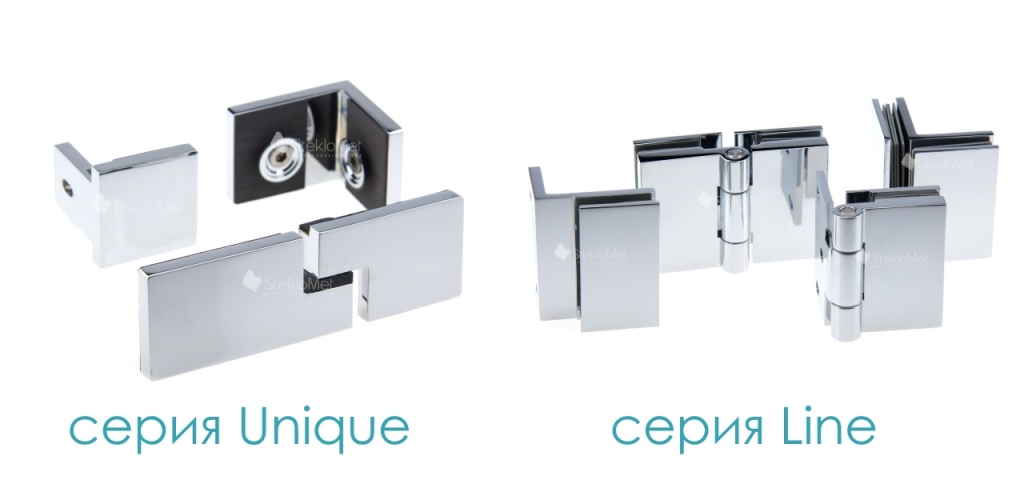 Серии душевых перегородок Серии душевых перегородок